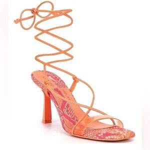 Antonio Melani Barden Peachy Pink Strappy Sandals Women’s Size 8.5